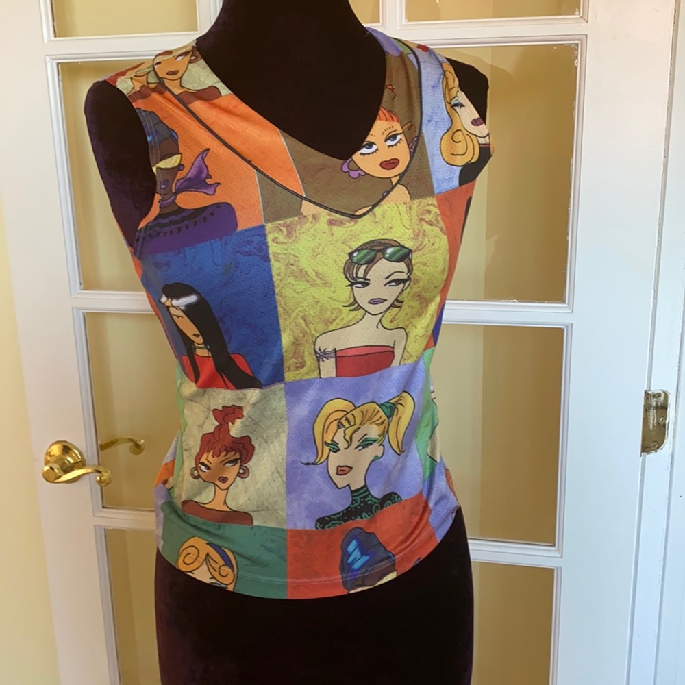 Sleeveless cycling jersey